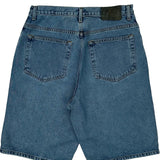 Calvin Klein Jeans Denim Shorts - 32W 10L Blue Cotton