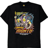 Busch Gardens H.L.Miller Graphic T-Shirt - Large Black Cotton