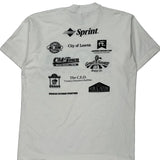 Lenexa Triathlon 97 Fruit Of The Loom Graphic T-Shirt - Large White Cotton