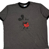 Disney Cartoon T-Shirt - 2XL Grey Cotton