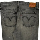 Levis Jeans - 33W 30L Grey Denim