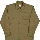 Dickies Shirt - Medium Beige Cotton Blend