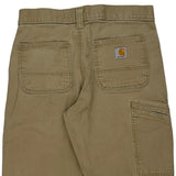 Carhartt Carpenter Shorts - 29W 12L Khaki Cotton