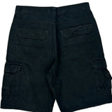 Unbranded Cargo Shorts - 34W 9L Black Cotton