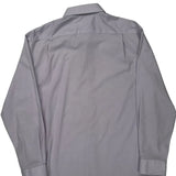 Thflex Supima Tommy Hilfiger Slim Fit Shirt - XL Purple Cotton