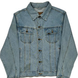 Vintage Lee Denim Jacket - Large Light Wash Denim