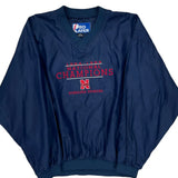 Vintage Nebraska Huskers Pro Layer Graphic Windbreaker - Large Blue Polyester