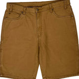 Dickies Shorts - 37W 10L Brown Cotton Blend
