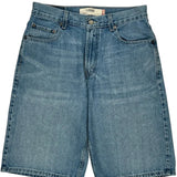 569 Loose Fit Levis Denim Shorts - 30W 11L Light Wash Cotton