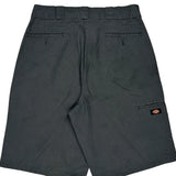 Dickies Cargo Shorts - 34W 12L Grey Cotton Blend