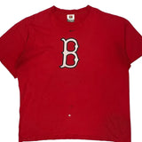 Boston Red Sox Nike Mlb T-Shirt - 2XL Red Cotton