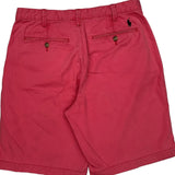 Polo By Ralph Lauren Chino Shorts - 32W 10L Red Cotton
