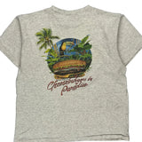 Caribbean Surf Single Stitch T-Shirt - XL Grey Cotton