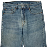 Levis Denim Shorts - 34W 10L Blue Cotton
