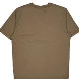 Connect Carhartt T-Shirt - Large Brown Cotton