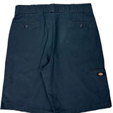 Dickies Chino Shorts - 38W 10L Navy Polyester Blend