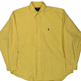 Blaire Ralph Lauren Shirt - XL Yellow Cotton