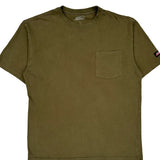 Dickies T-Shirt - Large Green Cotton
