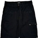 Vans Cargo Shorts - 30W 10L Black Cotton