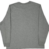Carhartt Long Sleeve T-Shirt - XL Grey Cotton