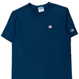 Champion T-Shirt - Medium Blue Cotton
