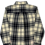Age 10-12 Polo By Ralph Lauren Checked Flannel Shirt - Medium Black & White Cotton