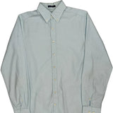 Gant Fitted Shirt - Medium Blue Cotton