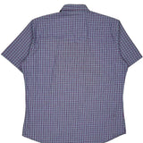 Wrangler Short Sleeve Shirt - XL Multicoloured Cotton