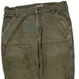 Carhartt Double Knee Carpenter Trousers - 32W 29L Khaki Cotton