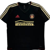Atlanta United Fc Adidas Football Football Shirt - Large Black Polyester