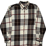Nautica Checked Flannel Shirt - XL Multicoloured Cotton