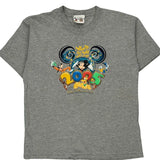Age 12-13 Walt Disney World Disney T-Shirt - Large Grey Cotton