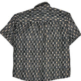 Summa Short Sleeve Shirt - Medium Multicoloured Silk