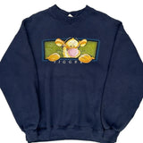 Tigger Disney Sweatshirt - Large Navy Cotton