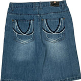 Rare Closet Denim Shorts - 38W 14L Blue Cotton Blend