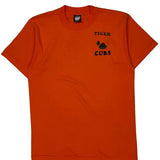 Tiger Cubs Screen Stars T-Shirt - Large Orange Cotton Blend