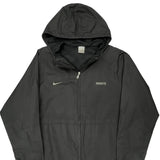 Vintage Manchester United Nike Football Jacket - XL Black Polyester