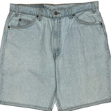 Orange Tab 550, Relaxed Fit Levis Denim Shorts - 36W 9L Light Wash Denim
