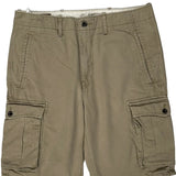 Levis Cargo Shorts - 34W 11L Khaki Cotton