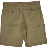 Quiksilver Chino Shorts - 34W 10L Khaki Cotton