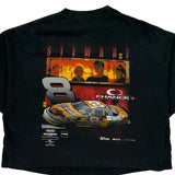 Tony Stewart Chase Authentics Cropped T-Shirt - Large Black Cotton