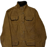 Utility Barbour Wax Jacket - Medium Brown Cotton