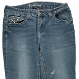 Weekend Boot Cut Jeans - 30W UK 10 Blue Cotton