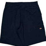 Dickies Chino Shorts - 34W 10L Navy Polyester Blend