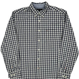 Tommy Hilfiger Checked Shirt - Large Blue Cotton