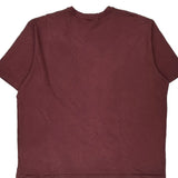 Carhartt T-Shirt - 2XL Burgundy Cotton