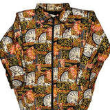 Rafael Graphic Windbreaker - Small Multicoloured Nylon