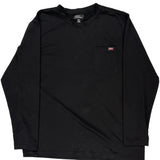 Dickies Long Sleeve T-Shirt - 2XL Black Polyester