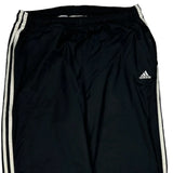 Adidas Track Pants - Medium Black Cotton