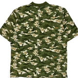 Ecko Unltd Camo Polo Shirt - XL Khaki Cotton